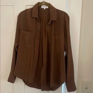 Bella Dahl Brown Button-Up Shirt